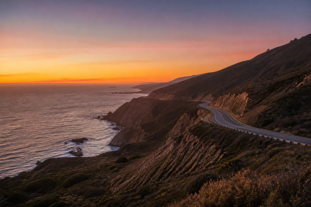 California coastal overlook representing statewide recovery housing planning after treatment